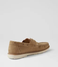 UNCUT Casuals-Barnaby Brown Lace Up Flats