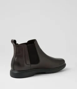 COLORADO Boots|Casuals-Bart Dark Brown Leather Chelsea Boots