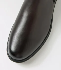COLORADO Boots|Casuals-Bart Dark Brown Leather Chelsea Boots