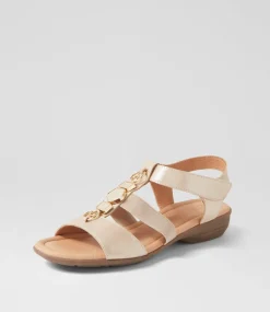 Women SUPERSOFT Flats|Comfort-Bartie Rose Shimmer Suede Sandals