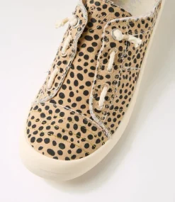 Women BLOWFISH Sneakers-Beachside Pixie Cheetah Fabric Sneakers