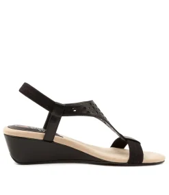 Women I LOVE BILLY Wedges|Heels-BEATRIZ BLACK SMOOTH