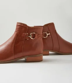 Women SUPERSOFT Boots|Comfort-Believes Dark Rum Soft Leather Ankle Boots