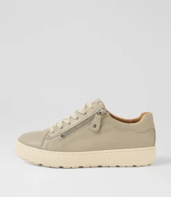 Women SUPERSOFT Comfort|Sneakers-Belliest Mist Off White Leather Sneakers