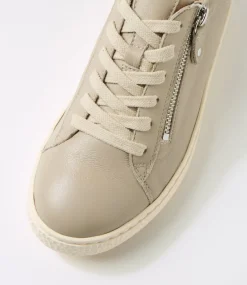 Women SUPERSOFT Comfort|Sneakers-Belliest Mist Off White Leather Sneakers