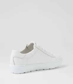 Women SUPERSOFT Comfort|Sneakers-Belliest White Leather Sneakers