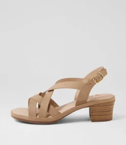 Women I LOVE BILLY Heels|Sandals-Berkon Light Taupe Sandals