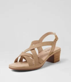 Women I LOVE BILLY Heels|Sandals-Berkon Light Taupe Sandals