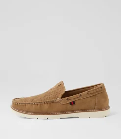 UNCUT Casuals-Bertrand Brown Flat Shoes