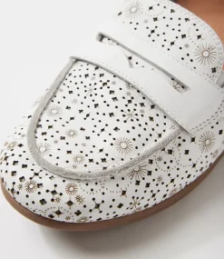 Women SUPERSOFT Comfort|Flats-Bestfriend D White Leather Flat Shoes