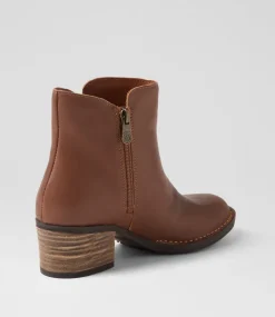 Women COLORADO Boots|Comfort-Bethal Tan Leather Ankle Boots