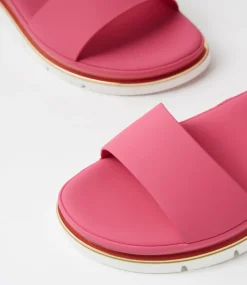 Women I LOVE BILLY Flats|Sandals-Billish Fuchsia Sandals