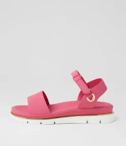 Women I LOVE BILLY Flats|Sandals-Billish Fuchsia Sandals