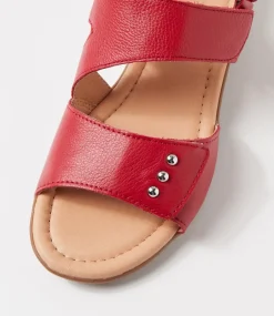 Women SUPERSOFT Comfort|Flats-BILLS SU DK RED GUM SOLE LEATHER