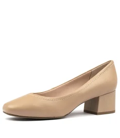 Women SUPERSOFT Comfort|Heels-BLYTHE NUDE LEATHER