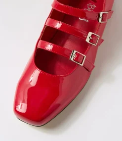 Women I LOVE BILLY Heels|Flats-Bosine Dark Red Patent Pu Heels