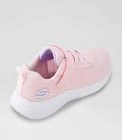 SKECHERS Sport School Shoes-Bounder Cool Cruise Junior Pink Sneakers