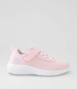 SKECHERS Sport School Shoes-Bounder Cool Cruise Junior Pink Sneakers