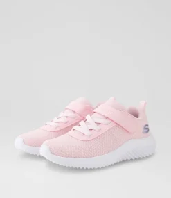 SKECHERS Sport School Shoes-Bounder Cool Cruise Junior Pink Sneakers