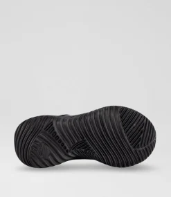 SKECHERS Sport School Shoes|Junior School Shoes-Bounder Gorven Junior Black Sneakers