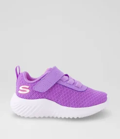 SKECHERS Sport School Shoes-Bounder Toddler Lavender Sneakers
