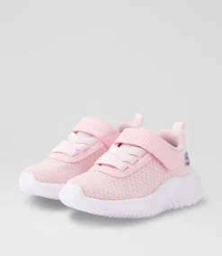 SKECHERS Sport School Shoes-Bounder Toddler Pink Sneakers
