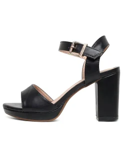 Women I LOVE BILLY Sandals|Heels-BOUNTYS BLACK SMOOTH