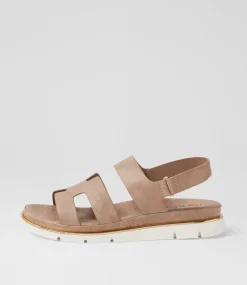 Women I LOVE BILLY Flats|Sandals-Breezin Light Taupe Sandals