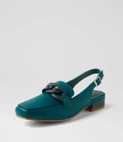 Women I LOVE BILLY Loafers|Heels-Brentel Ocean Forest Heels