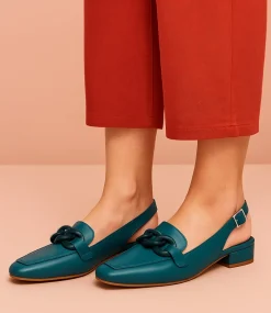 Women I LOVE BILLY Loafers|Heels-Brentel Ocean Forest Heels