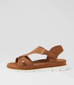 Women I LOVE BILLY Flats|Sandals-Brenzel Tan Sandals