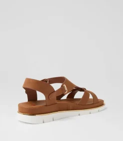 Women I LOVE BILLY Flats|Sandals-Brenzel Tan Sandals