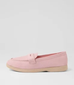 Women I LOVE BILLY Flats-Brightside Rose Microsuede Flat Shoes