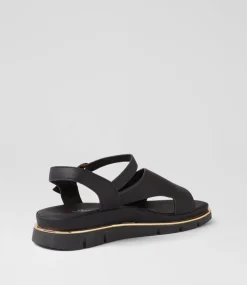 Women I LOVE BILLY Flats|Sandals-Brince Black Sandals