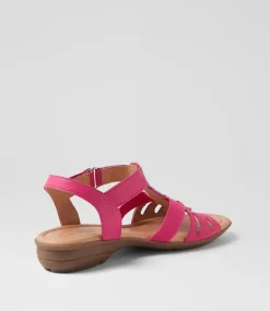 Women SUPERSOFT Comfort|Flats-Brownyn Fuchsia Multi Sandals