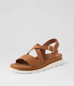 Women I LOVE BILLY Flats|Sandals-Buggin Tan Sandals