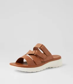 Women I LOVE BILLY Flats|Sandals-Buller Tan Sandals