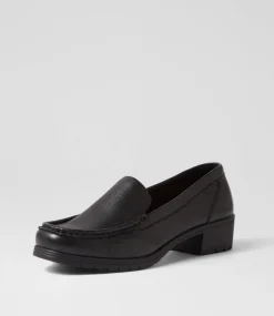 Women SUPERSOFT Comfort|Flats-CAPABLE SU BLACK LEATHER