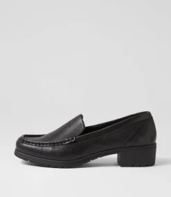 Women SUPERSOFT Comfort|Flats-CAPABLE SU BLACK LEATHER