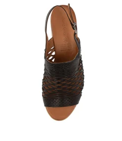 Women DIANA FERRARI Heels|Flats-CAPRIS DF BLACK LEATHER