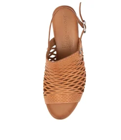 Women DIANA FERRARI Heels|Flats-CAPRIS DF TAN LEATHER