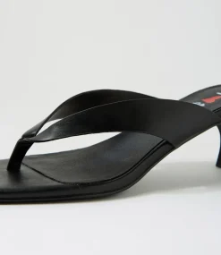 Women I LOVE BILLY Heels|Sandals-Cerson Black Sandals