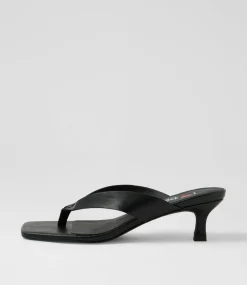 Women I LOVE BILLY Heels|Sandals-Cerson Black Sandals