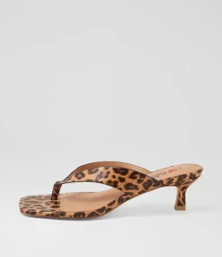 Women I LOVE BILLY Heels|Sandals-Cerson Leopard Sandals