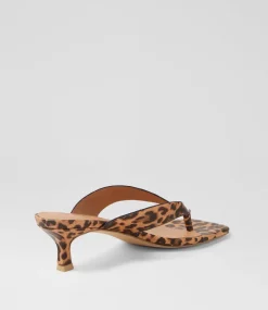 Women I LOVE BILLY Heels|Sandals-Cerson Leopard Sandals