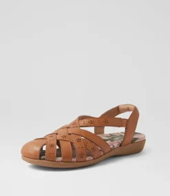 Women COLORADO Comfort|Flats-Charlese Tan Leather Flat Shoes