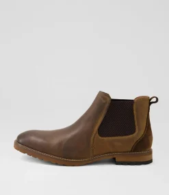 COLORADO Boots|Casuals-Chisel Brown Leather Chelsea Boots