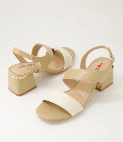 Women I LOVE BILLY Heels|Sandals-Cia Almond Nude Sandals