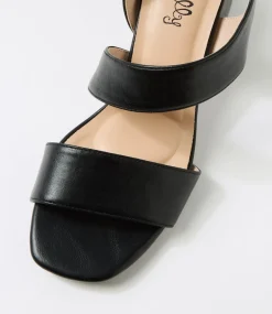 Women I LOVE BILLY Heels|Sandals-Cia Black Sandals