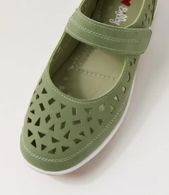 Women I LOVE BILLY Flats-Cistin Light Khaki Nubuck Pu Flat Shoes